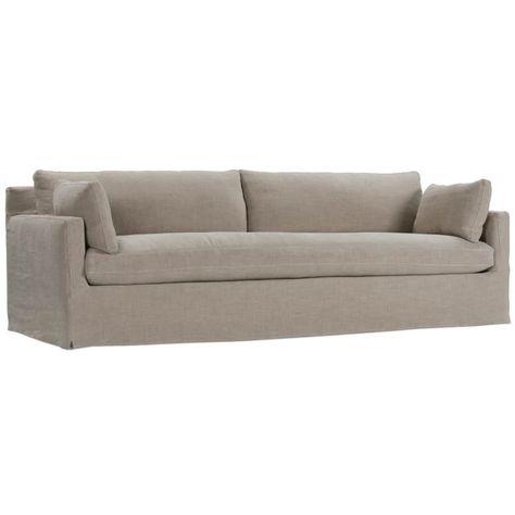 Sylvie Slipcovered Sofa - Rowe Furniture Extra Long Sofa, Bench Sofa, Slipcover Sofa, Crypton Fabric, Chaise Chair, Long Sofa, Linen Tableware, Bench Seat Cushion, Rowe Furniture