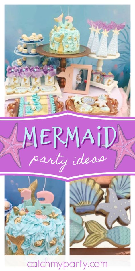 Dive Into Five Birthday Girl, Dive Into 5 Birthday Party, Dive Into Five Birthday, Octopus Cake Pops, Mermaid Party Ideas, Sea Party Ideas, Birthday Mermaid, Girls Birthday Party Themes, Party Things