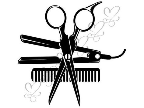 Hair Background, Scissors Barber, Hairdresser Salon, Hair Clipart, Hairstylist Business Cards, Hairdressing Scissors, Salon Beauty, Hair Shop, Vector Cut