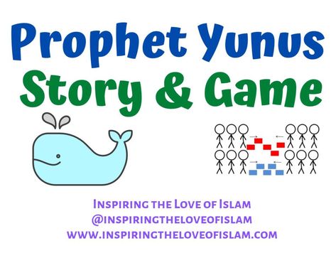 Prophet Yunus Activity, Prophet Yunus Story, Ramadan Activities, Telling A Story, Story Activities, Key Words, Word Bank, Story Games, Simple Game