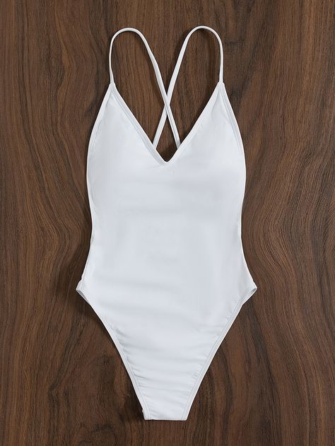 White Swimming Suit, White One Piece, Beachwear For Women, One Piece For Women, Women Swimsuits, One Piece Swimsuit, Dream Wedding, One Piece, Women's Top