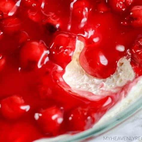 No Bake Cherry Delight, Cheesecake Recipe No Bake, Weight Watchers Cheesecake, Cherry Cheesecake Dip, Cheesecake Dip Recipe, My Heavenly Recipes, Sugar Free Vanilla Pudding, Heavenly Recipes, Cherry Delight