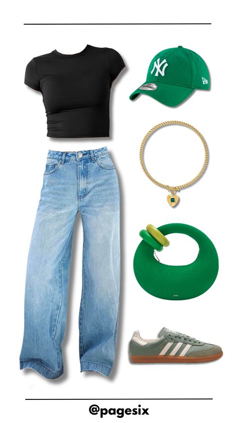 Celebrities are absolutely loving these *affordable* accessories. Elevate your casual outfit by incorporating these green additions to rock your St. Patrick's Day outing! St Patricks Day Outfits, St Patricks Outfit, St Patrick's Day Outfit, Day Outfits, Saint Patrick, Lucky Girl, Day Outfit, St Patrick’s Day, St Patricks