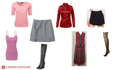 Bridget Jones from Bridget Jones's Diary Costume | Carbon Costume | DIY Dress-Up Guides for Cosplay & Halloween Bridget Jones Halloween Costume, Bridget Jones Diary Outfit, Bridget Jones Outfit, Bridget Jones's Diary, Unlucky In Love, Skirt And Vest, Bridget Jones Diary, Movie Outfits, Vest Set