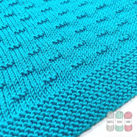 How to Knit the "Willow" Baby Blanket [Free Video Tutorial & Written Pattern!] - Snufflebean Yarn Baby Blanket Knitted, Easy Blanket Knitting Patterns, Beginner Knitting, Knitting Baby, Knit Projects, Beginner Knitting Patterns, Knitted Blanket, Baby Blanket Knitting Pattern, Blanket Knitting