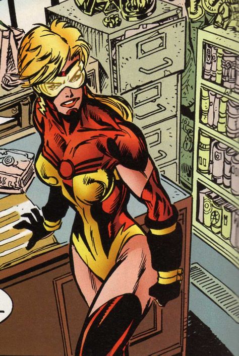 DC's Jesse Quick in Wonder Woman plus Jesse Quick # 1 - Art by Mike Collins, Tom Palmer, & Ian Laughlin Jesse Quick Comics, Jesse Quick Dc, Jesse Chambers, Female Speedster, Jesse Quick, Dc Speedsters, Flash Family, Flash Vs, Justice Society