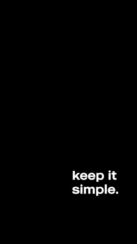 Keep It Simple IPhone Wallpaper - IPhone Wallpapers : iPhone Wallpapers Rgb Background, Minimalistic Wallpapers, Iphone Wallpapers Hd, No Distractions, Humanity Quotes, Wallpapers Ipad, Simple Wallpaper, Space Phone Wallpaper, Ipad Wallpapers