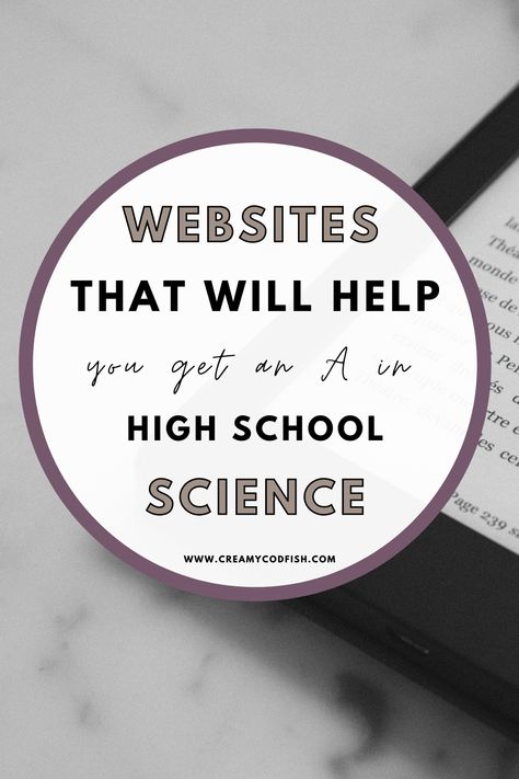 Highschool Biology, Highschool Science, Science Websites, Chemistry Help, School Biology, High School Chemistry, High School Biology, High School Survival, High School Science