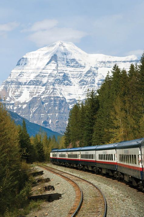 Rolling Through The Rockies, Vancouver - Canada Rockie Mountains, Canada Train, Beautiful Canada, Mountain High, Travel Magazine, The Rockies, Train Journey, Canadian Rockies, Quebec Canada