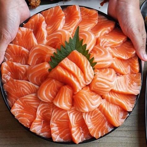 #foodporn # #sushiaddict Feed me sashimi while we camp Salmon Sashimi Photography, Sashimi Photography, Salmon Nigiri, Sashimi Recipe, Early Bird Gets The Worm, Dessert Chef, Salmon Sashimi, Sushi Recipes, Food Goals