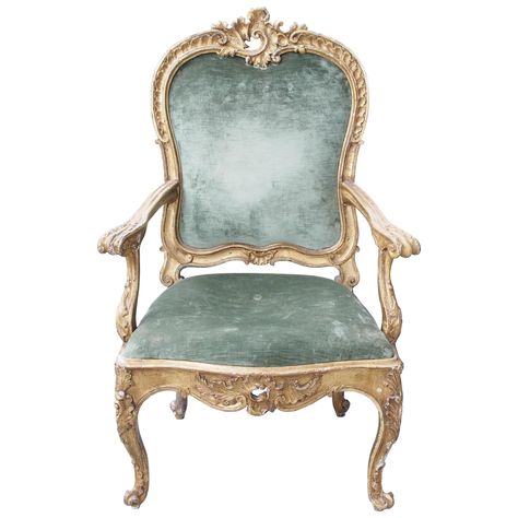 Rococo Armchair, Rococo Interior Design, Furniture Png, Rococo Chair, Rococo Interior, Fancy Chair, Rococo Furniture, Chair Options, French Rococo