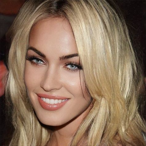 Blonde Megan Fox Hair, Megan Fox With Blonde Hair, Megan Fox Blonde Hair, Megan Fox Blonde, Megan Fox Hair, Color Season, Megan Fox, White Hair, Hair Looks