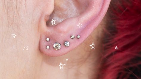 Constellation Piercings — Evolution Body Piercing Constellation Piercings, Rule Of Thirds, Constellations, Evolution, Piercings, Stars