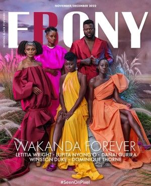 Ebony Magazine Cover, Danai Gurira, Black Panther Wakanda, Coloured People, Letitia Wright, Ebony Magazine, Afrique Art, Black Panther Marvel, Black Excellence