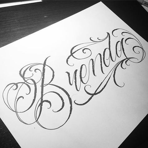 Chicano Letters, Lettering Malandro, Calligraphy Name Art, Names Tattoo, Pencil Calligraphy, Name Drawings, Tattoo Lettering Styles, Acrylic Toes