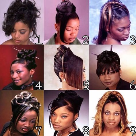 100% Pure Love on Twitter: "Reject modernity. Embrace tradition.… " Hairstyles 00s, 2000s Hairstyles Black Women, 00s Hairstyles, Early 2000s Hairstyles, Old School Hairstyles, Black Hair 90s, 2000s Hairstyles, 90’s Hairstyles, Types Of Hair