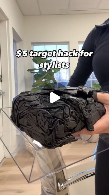 TRI CITIES Hair Stylist | Solè Emoni | Blonding | Extensions on Instagram: "$5 target tissue box turned sleek glove organizer! 😱 Would you try this?   #hairstylisthacks #salonhacks #salonorganization #organization #organizingtips #hairstylist #salonsuites #hairsalon #tricitieswashington" Salon Organization Ideas, Target Hacks, Warm Blonde Hair, Salon Suites, Warm Blonde, Braided Hairstyles For Teens, Mens Braids Hairstyles, Tri Cities, Natural Hair Braids