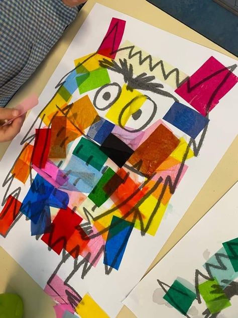 Feelings Activities Preschool, Colour Monster, Monster Activities, Emotions Preschool, School Age Activities, Feelings Activities, Monster Craft, Emotions Activities, Sensory Crafts