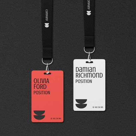 Lanyard card mockups, editable staff id card design | free image by rawpixel.com / Tanasiri Id Design Card, Staff Id Card Design, Id Badge Design, Event Badge Design, Id Card Design, Identity Card Design, Employee Id Card, Collage Project, Employees Card