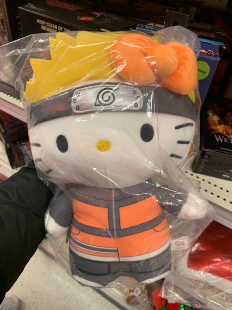 Hello Kitty cute naruto Naruto X Hello Kitty, Sanrio Naruto, Naruto Hello Kitty, Kny Tweets, Hello Kitty Cute, Hello Kitty Aesthetic, Hello Kitty Collection, Hermione, Otaku