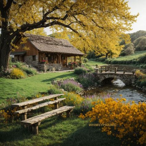 Whimsy Prairie Prarie Core, Prairie Core, Country Cottage Living, Porch House, Scene Aesthetic, Cottage Core Aesthetic, Dream Living, Cottage Living, Take A Breath