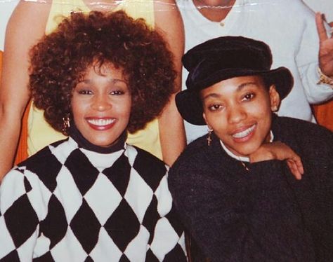 Whitney and her lifetime friend, Robin Crawford. Robyn Crawford, Secret Relationship, R&b Music, Beverly Hilton, Whitney Houston, Bobby Brown, New Books, Documentaries, Houston