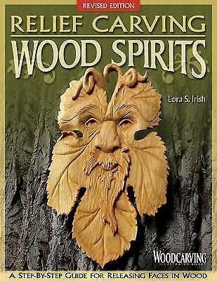 Relief Carving Wood Spirits, Revised Edition - 9781565238022 9781565238022 | eBay Wooden Masks, Wood Craft Patterns, Relief Carving, Wood Spirit, Carving Wood, Celtic Patterns, Tree Carving, Chainsaw Carving, Wood Carving Patterns