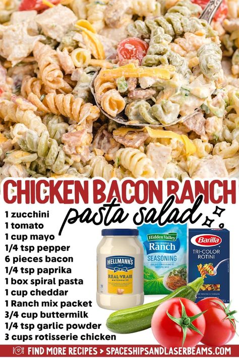 Paprika Recipes, Tomato Pasta Salad, Cold Pasta Salad Recipes, Ranch Pasta Salad, Pasta Sides, Avocado Salad Recipes, Best Pasta Salad, Summer Pasta Salad, Lunch Recipes Healthy