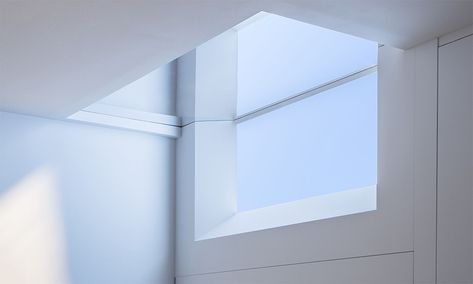 Artificial Skylight, Square Windows, High Ceilings, Wall Installation, High Ceiling, The Wall, Work Space, Wall Lights, Square