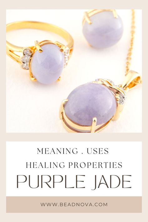 Purple Meaning, Jade Meaning, Purple Jade, Healing Properties, Jade, Meant To Be, Healing, Stone, Crystals