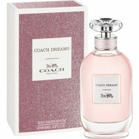 New & Vintage Coach Up to 70% Off Retail. Real or Your Money Back. Shipping & Returns Included. BREND NEW --- AUTHENTIC FRAGRANCE FOR WOMEN---COACH DREAMS BY COACH---EDP---SPRAY---3.3 OZ---100 ML---MAIN ACCORDS OF FRAGRANCE : WHITE FLORAL,FRUITY,GREEN,CITRUS,LACTONIC,SWEET  |  Tradesy is the leading used luxury fashion resale marketplace | 100% AUTHENTIC, OR YOUR MONEY BACK | We have a zero-tolerance policy for replicas. Our authentication rate is best in the industry (Stronger than eBay, Thread Coach Perfume, Flower Base, Perfume Floral, Feminine Fragrance, Fruity Fragrance, Coach New York, Bitter Orange, After Sun, Woody Fragrance