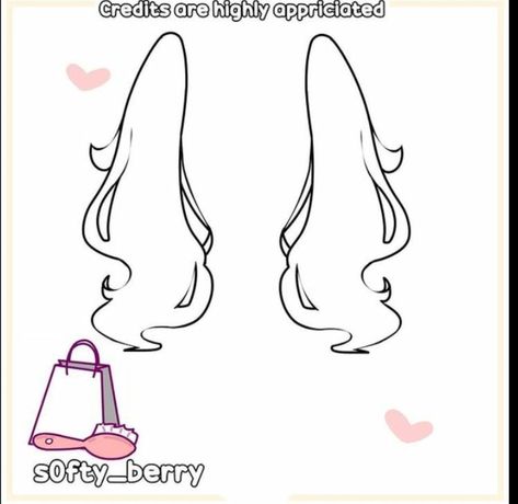 Gacha Hair Base Drawing, Gacha Back Hair Base, Hair Props Gacha, Gacha Base Hair, Gacha Hair Drawing, Gacha Life Hair Base, Gacha Hand Props, Gacha Hair Base, Gacha Life Props