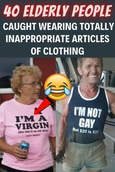 40 elderly people caught wearing totally inappropriate articles of clothing Embarrassing Clothing, Inappropriate Clothing, Swag Dress, Articles Of Clothing, Pregnant Model, Chest Piece Tattoos, Chest Tattoos For Women, Lip Makeup Tutorial, Celebrity Workout