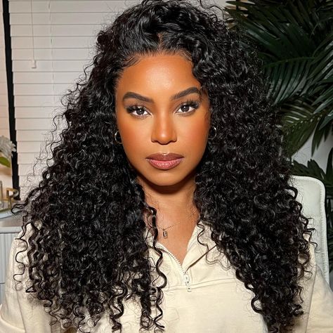 All Posts • Instagram Natural Curly Wig, Curly Lace Wig, Hair Knot, Hair Tape, Beauty Forever, Deep Wave Hairstyles, Human Virgin Hair, Lace Closure Wig, Frontal Wig