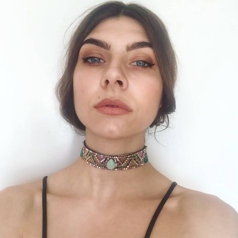 Modern Bohemian Princess! #bohemian #coachella #style #choker  https://www.etsy.com/listing/272189974/90s-style-choker-necklace-bohemian?ref=shop_home_listings Bohemian Coachella, Bohemian Princess, 90s Choker, Coachella Style, Stone Necklaces, Chocker Necklace, Trending Necklaces, Earring Trends, Bandana Hairstyles