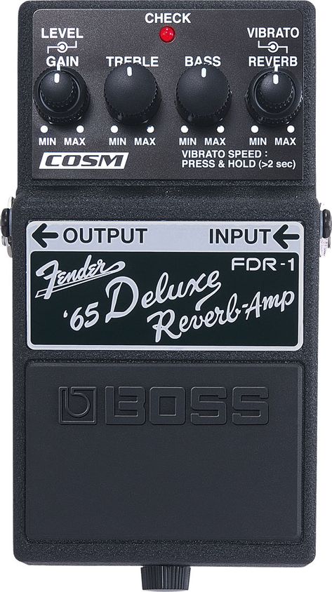 BOSS FDR-1. '65 fender deluxe reverb in a pedal Fender Deluxe Reverb, Pedals Guitar, Guitar Pedal Boards, Boss Pedals, Legend Series, Fender Deluxe, Guitar Rig, Pedal Board, Pedal Power