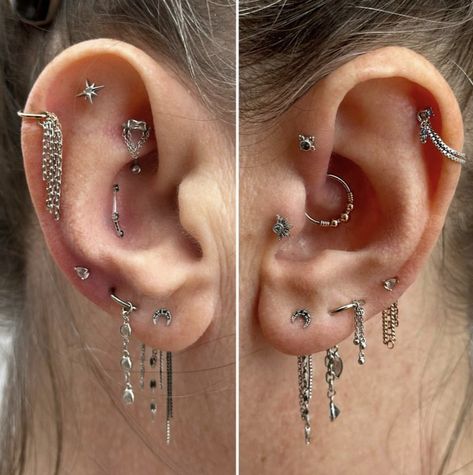 Types Of Ear Piercings, Earring Inspo, Cool Ear Piercings, Pretty Ear Piercings, English Memes, Dope Jewelry, Glow Up Tips, Piercing Jewelry, Resin Jewelry