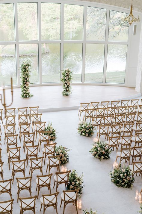 Ceremony Flowers Aisle, Sage Green Wedding Colors, Candlelit Wedding, Hill Country Wedding Venues, Wedding Isles, Church Wedding Decorations, Aisle Flowers, Wedding Arch Flowers, Hill Country Wedding