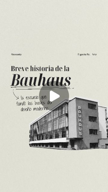 Espacio Be | Blog on Instagram: "Bauhaus, la escuela que revolucionó el diseño 

Los aportes de esta escuela son visibles hasta nuestros días. A la Bauhaus, le debemos innovaciones como la funcionalidad, la interdisciplina, la profesionalización de las disciplinas creativas y la experimentación.

#bauhaus #escueladearte #dessau #alemania #arquitectura #gropius #Kandinsky #minimalismo #PaulKlee #MarcelBreuer #HerbertBayer #weimar #diseñomoderno #modernismo #arteabstracto" Herbert Bayer, Marcel Breuer, May 1, On Instagram, Instagram, Weimar