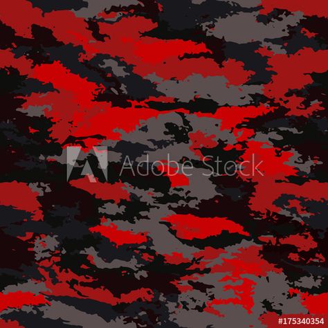 Military Background, Red Camouflage, Red Camo, Doodle On Photo, Mobile Wallpaper, Adobe Stock, Camouflage, Stock Vector, Camo