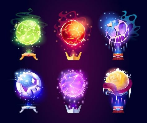 Magic Illustration Vectors, Photos and PSD files | Free Download Magic Crystal Ball Art, Magic Ball Illustration, Magic Ball Drawing, Crystal Ball Drawing, Magic Visuals, Crystal Ball Art, Magic Crystal Ball, Magic Illustration, Gem Gem