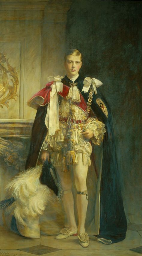 King Edward VIII (1894-1972), when Prince of Wales | Royal Collection Trust Royal Portraits Painting, Wallis Simpson, Edward Viii, English Royalty, King Fashion, King Edward, Gambar Figur, The United Kingdom, British Royalty