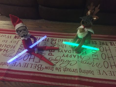 Elf on the shelf Star Wars Elf On The Shelf Ideas Reindeer, Star Wars Elf On The Shelf Ideas, Elf Star Wars, Elf On The Shelf Ideas Star Wars, Star Wars Elf On The Shelf, Elf On The Shelf Star Wars, Elf On The Shelf Star Wars Printable, Elf On The Shelf Pokemon, Elf On Shelf Dinosaur