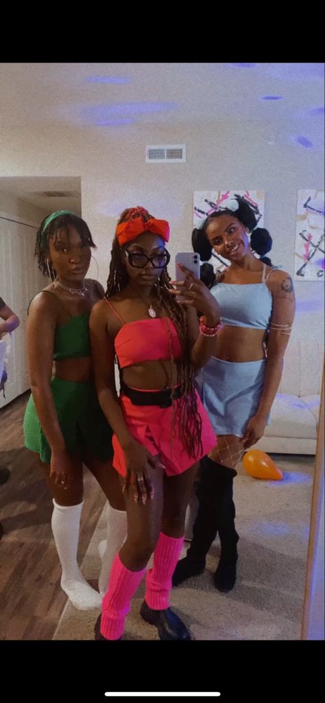 Powerpuff girls Halloween costume Powder Puff Girls Costume, Powerpuff Girls Halloween, Powerpuff Girls Halloween Costume, Powder Puff Girls, Girls Halloween, Halloween Costumes For Girls, Powder Puff, Halloween Girl, Powerpuff Girls