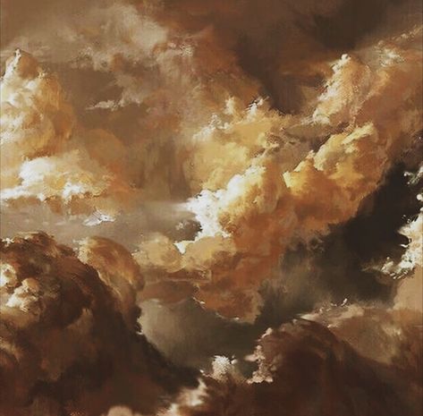 Cool Powerpoint Backgrounds, Greek Paintings, Aesthetic Clouds, Rococo Art, Cloud Painting, Greek Art, Fantasy Aesthetic, Academia Aesthetic, Beige Aesthetic