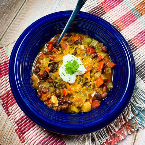 Black Bean Chili Vegetarian, Golo Recipes, Golo Diet, French Soup, One Pot Vegetarian, Black Bean Chili, Dinner Today, Bean Chili, Black Bean Soup