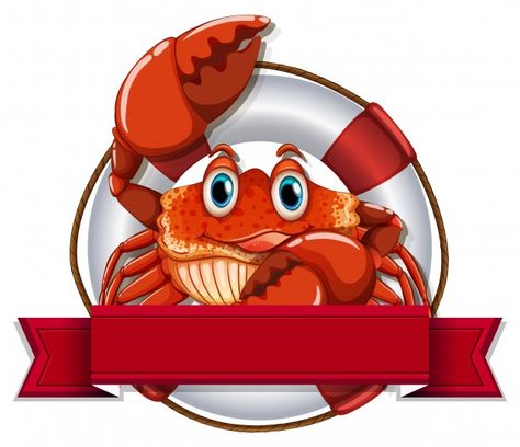 Crab Sign, Crab Restaurant, Lobster Restaurant, Robot Logo, Sea Sign, Grill Logo, Seafood Menu, Logo Banner, Seafood Market