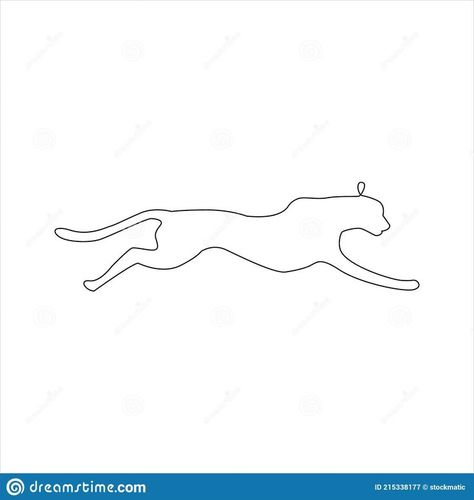 Cheetah Outline, Line Hand Drawing, Cheetah Drawing, Cheetah Tattoo, Animal Line Drawings, Wild Animals Vector, Open Palm, Leopard Face, Line Vector