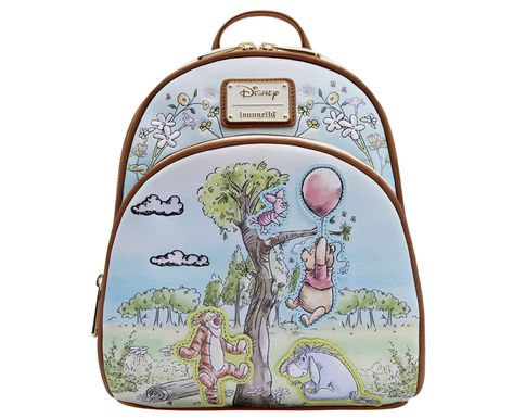 Backpack Amazon, Loungefly Collection, Art Backpack, Winnie The Pooh And Friends, Pooh And Friends, Daypack Backpack, Best Amazon Products, Disney Handbags, Loungefly Bag