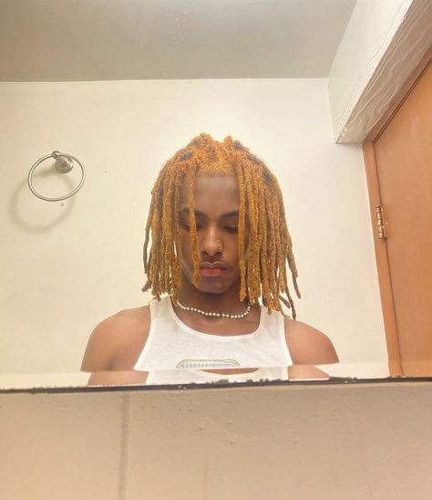 High Top Dreads, Locs Men, Freeform Dreads, Dreadlocks Men, Dread Hairstyles For Men, Blonde Dreadlocks, Mens Dreads, Blonde Dreads, Hair Goal